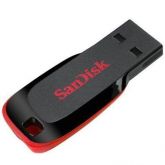 P.DRIVE 8G SANDISK CRUZER BLADE USB2.0 BLACK/RED Z50