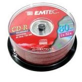 MIDIA CD-R EMTEC C/50 UNID.  52X