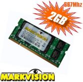 MEMORIA NOTEBOOK 2GB DDR2/666 MARKVISION