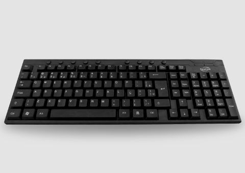 TECLADO MULTIMIDIA  USB LIGHT PRETO TC305 NEWLINK