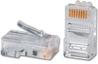 CONECTOR RJ45 PLUG MODULAR MACHO MULTITOC