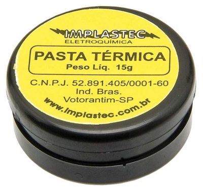 PASTA TERMICA 15G POTE IMPLASTEC