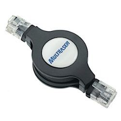 CABO RETRATIL LAN RJ45 MULTILASER 1MT WI10097ML