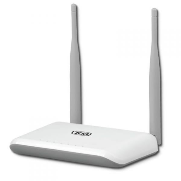 ROTEADOR WIRELLES NW1300 TENDA 300MBPS 1LAN 4WAN 2 ANT 5DBI