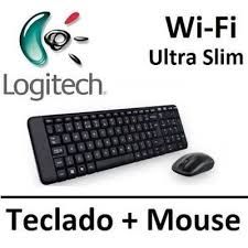 KIT TECLADO+MOUSE S/ FIO MK220 PRETO LOGITECH