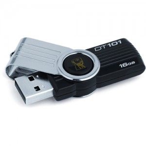 PEN DRIVE 16GB KINGSTON DT101G2 PRETO