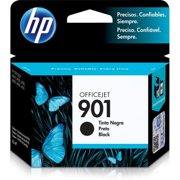 CARTUCHO DE TINTA HP 901 CC653AB PRETO