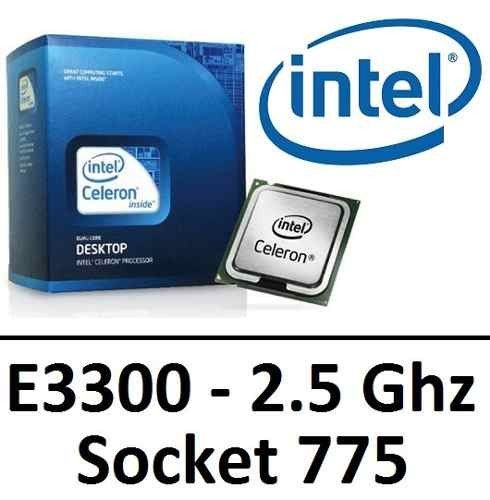 PROCESSADOR 775 CEL DUAL CORE E33002.50HZLE800MHZ S/COOLER