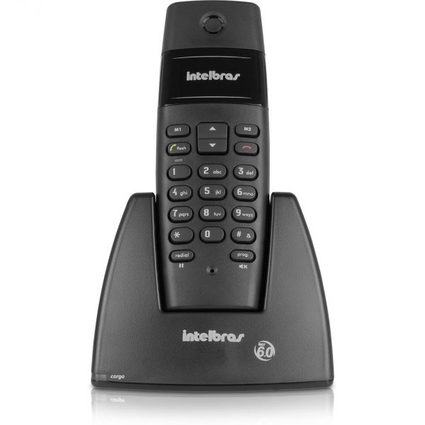 TELEFONE S/FIO INTELBRAS TS40 PRETO